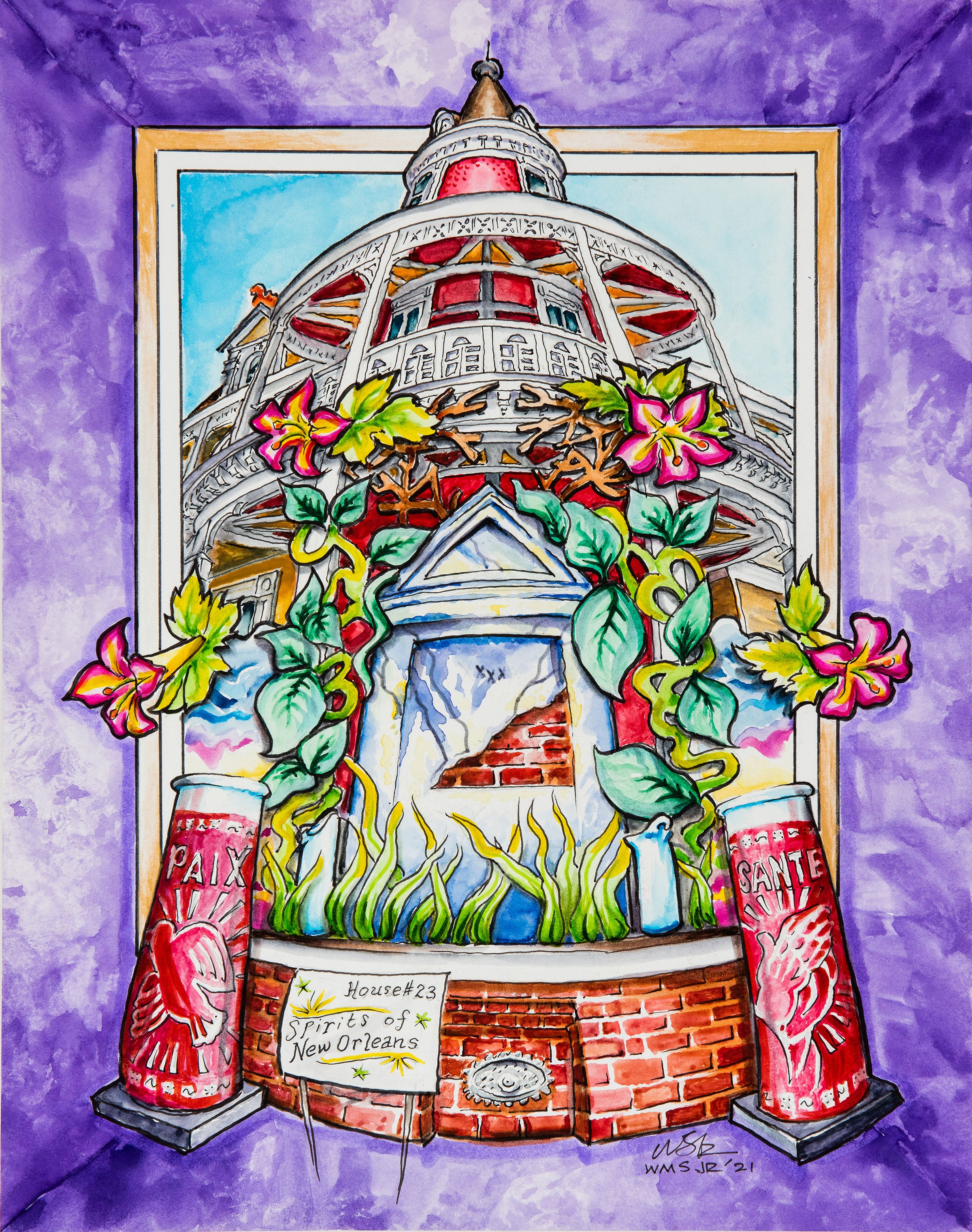 House Float #23 Spirits of New Orleans